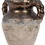 Vickerman FQ199208 8.5" Aged Terracotta Gray Ceramic Vase