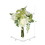 Vickerman FS190501 12'' White Rose Bouquet 2/Pk