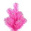 Vickerman G190524 2' x 16" Pink Tinsel Tree 75Tips