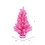 Vickerman G190524 2' x 16" Pink Tinsel Tree 75Tips