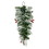 Vickerman G212207 30" Flocked TearDrop Red/Silver Decor65T