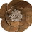 Vickerman H7SFS016 4" Walnut Sola Flower on 12" Stem 12/bg