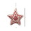 Vickerman JE210133 5" Red/White Felt Snowflake Star 2/bag