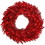 Vickerman K165237LED 36" Tinsel Red Wreath DuraL LED 100Red