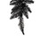 Vickerman K161807 36" Black Fir Teardrop 96T