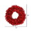 Vickerman K165237LED 36" Tinsel Red Wreath DuraL LED 100Red