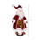 Vickerman KV202019 19" Deck The Halls Santa Doll with Stand