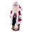 Vickerman KV210724 24" Red Plaid Velvet Santa Doll w Stand