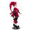 Vickerman KV210739 18" Red Plaid Fairy Girl with Stand