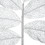 Vickerman L154201 22" White Glit Magnolia Spray 12/Bg