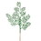 Vickerman L192504 21" Green Glitter Holly Leaf Spray 12/Bx