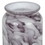 Vickerman LG180712 5.8" Marble Paint Round Glass Container
