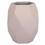 Vickerman LG184115 7.75" Almondine Geometric Glass Vase