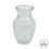 Vickerman LG184401 8" Clear Rose Vase Set/2