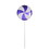 Vickerman M152016 17" Purple-White Candy Lollipop