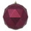 Vickerman M177421DM 6" Berry Red Matte Geometric Ball 4/Bg