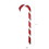 Vickerman M186860 60" Red Candy Cane/White Glitter