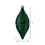 Vickerman MC191104D 10" Green Candy Glitter Shuttle 2/Bag