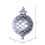 Vickerman MC193387 11" Pewter Antique Net Ball Ornament