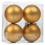 Vickerman N170633D 4" CopperGold Matte Glit Swirl Ball 4/Bx