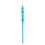 Vickerman N175312D 15.7" Turquoise Shiny Icicle 3/Bx
