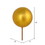 Vickerman N183537V 18" Honey Gold Ball Ornmnt UV Pick 6/Bag