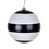 Vickerman N205115 4.75" Black-Wht Striped Pearl Ball 4Bag