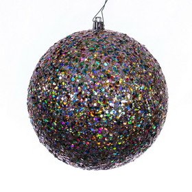 Vickerman N591599DQ 6" Multi-color Sequin Ball Drilled 4/Bag