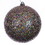 Vickerman N592099DQ 8" Multi-color Sequin Ball Drilled Cap
