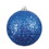 Vickerman N592502DQ 10" Blue Sequin Ball Drilled Cap