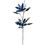 Vickerman O141202 23" Blue Velvet Magnolia 6" Flower x 2