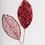 Vickerman OF180803 20" Red Mesh Apple Leaf Spray 3/Bg