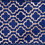 Vickerman Q214671 2.5"x10yd Navy/Champagne Design Ribbon