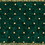 Vickerman Q214689 2.5"x10yd Green with Gold dots Ribbon