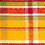 Vickerman Q215073 2.5"x10yd Orange/Green/Burgundy Ribbon