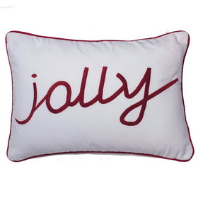 Vickerman QTX17431 14" x 20" Jolly Pillow