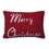 Vickerman QTX17461 14" x 20" Merry Christmas Pillow