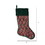 Vickerman QTX191504 20" Green/Red Sequin Pattern Stocking