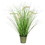 Vickerman TD190126 26" Green Cattail Grass In Iron Pot