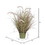 Vickerman TD190736 34" Green Cattail Grass In Iron Pot