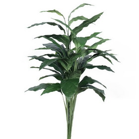 Vickerman TP170336 3' Spathiphyllum Plant X 5 W/40 Lvs