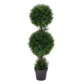 Vickerman Cedar Dbl Balls In Pot UV