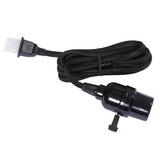 Vickerman V15K117 E26 Black Socket 8' Cord On/Off Switch