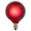 Vickerman V401703 10 Pk Red G50 Bulbs for E12/C7 Socket