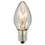 Vickerman V471731-25 C7 Clear 130V 5W Bulbs 25/Box