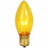 Vickerman V472138 C9 Transparent Gold 130V 7W Bulb