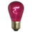 Vickerman V481103 Red Trans Med Base 130V 11 Watt Bulbs