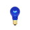 Vickerman V482502 Blue Trans Med Base 130V 25 Watt Bulbs