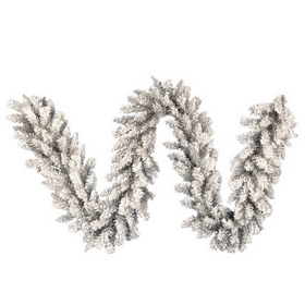 Vickerman Frosted Silver Garland 230Tips