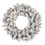 Vickerman A193724 24" Frosted Silver Wreath 120Tips